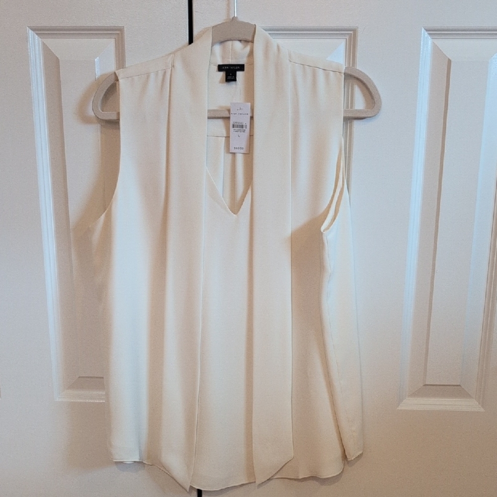 Ann Taylor Sleeveless Blouse
